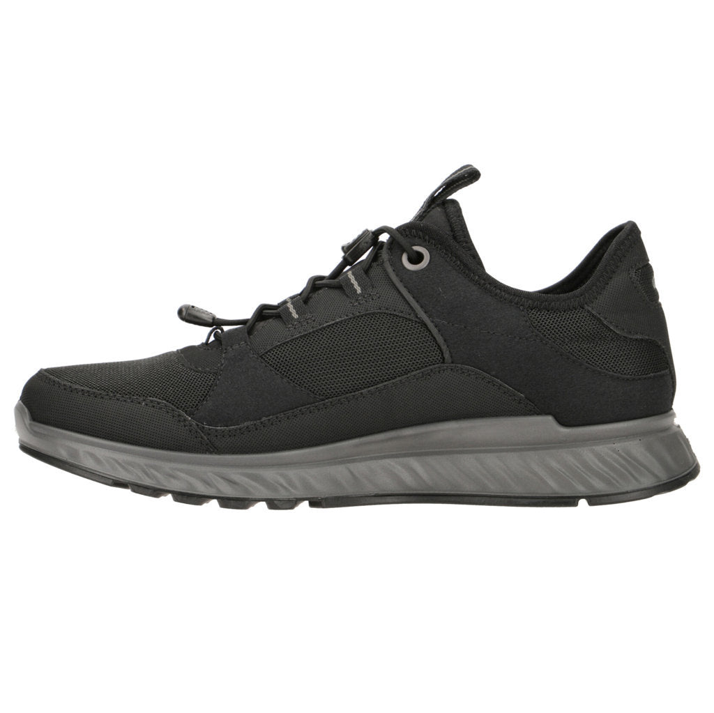 Ecco Exostride 835333 Textile Womens Trainers#color_black