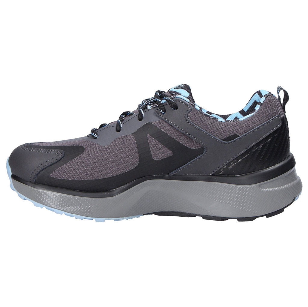 Joya Veloce STX Leather Textile Womens Trainers#color_dark grey