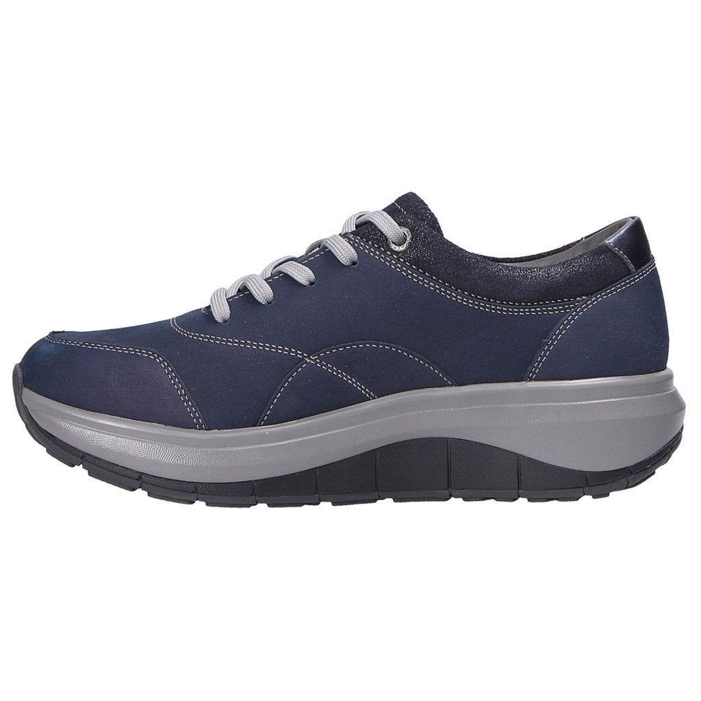 Joya Venice Nubuck Leather Womens Shoes#color_dark blue