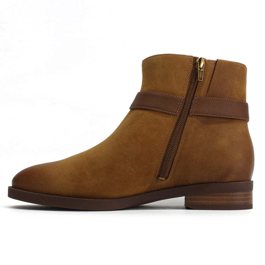 Vionic Rhiannon Oiled Nubuck Womens Boots#color_cognac