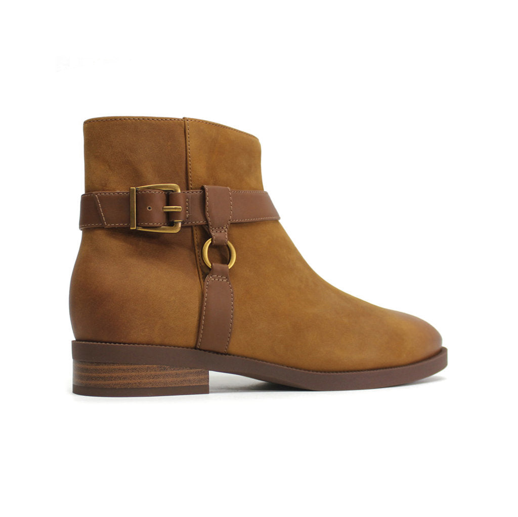 Vionic Rhiannon Oiled Nubuck Womens Boots#color_cognac