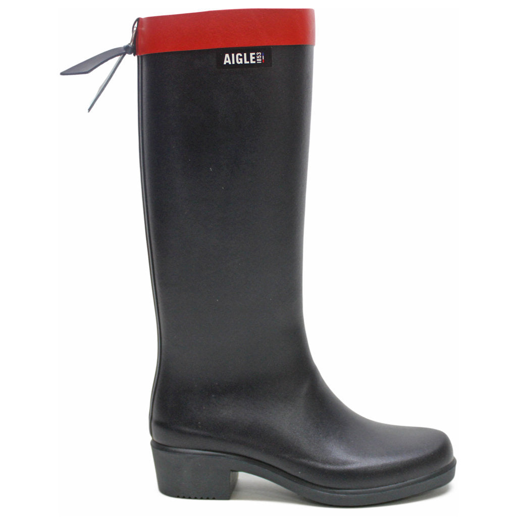 Aigle Myrica Rubber Womens Boots#color_marine