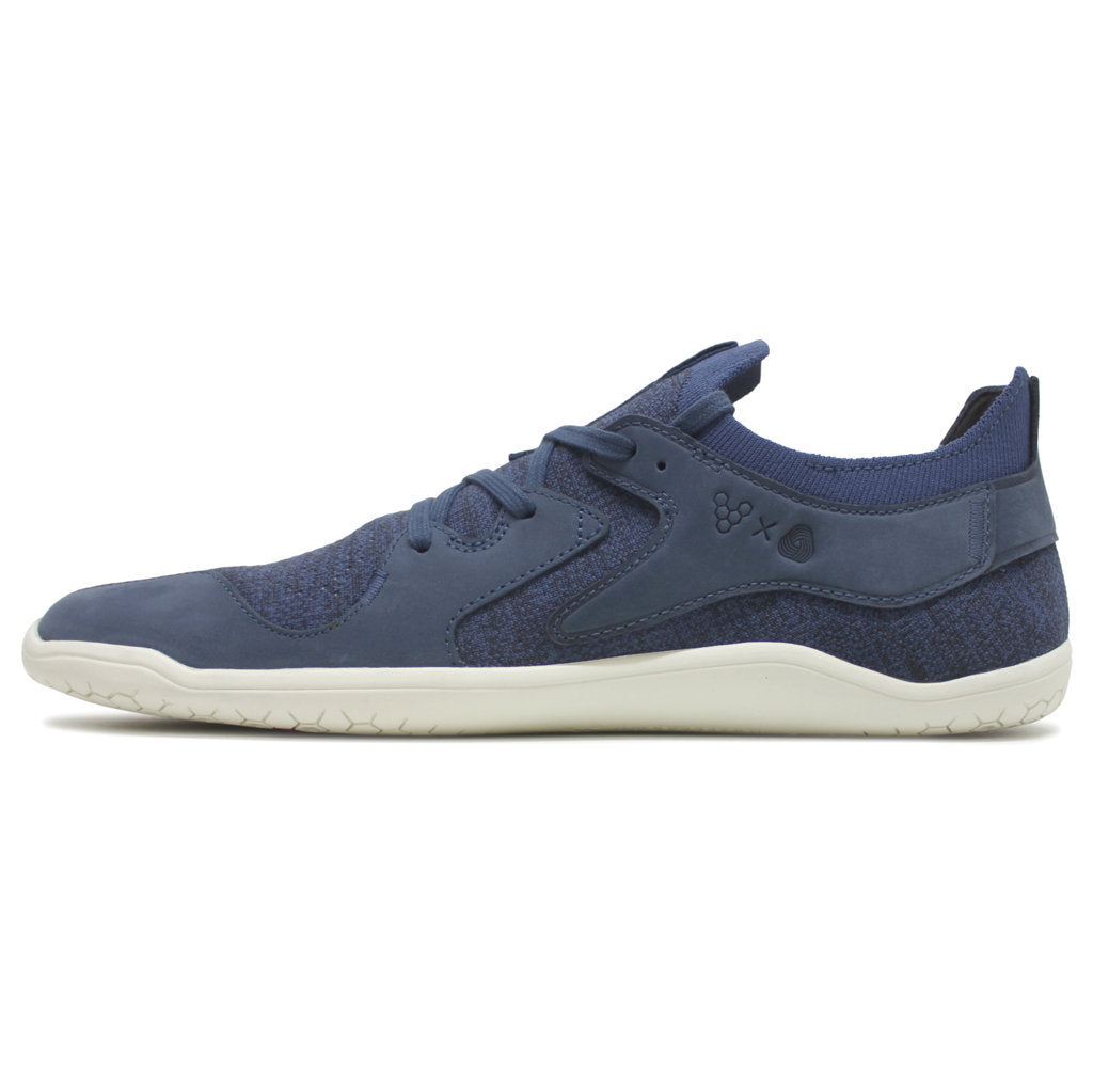 Vivobarefoot Primus Asana II Textile Nubuck Mens Trainers#color_navy