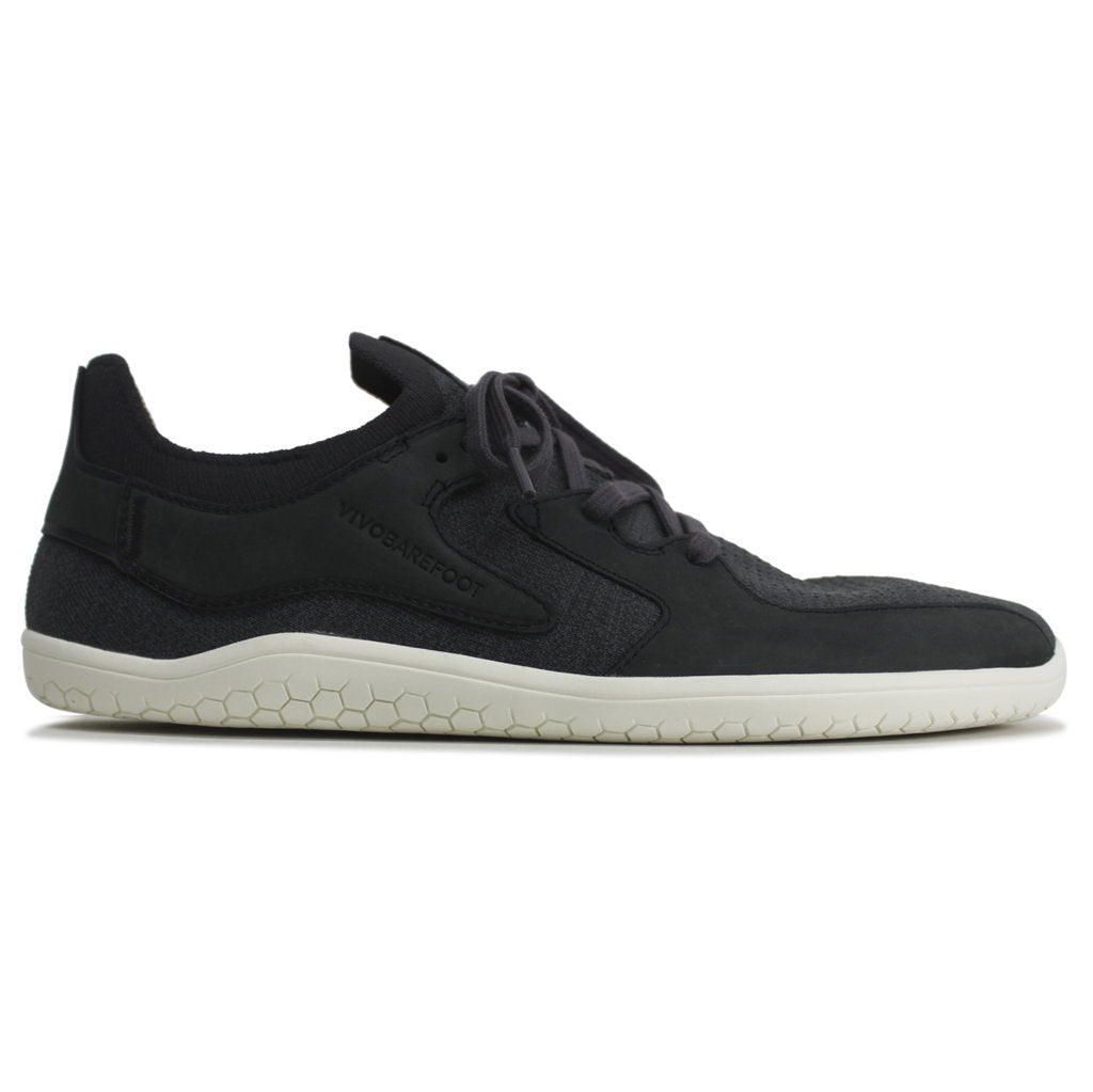 Vivobarefoot Primus Asana II Textile Nubuck Mens Trainers#color_obsidian