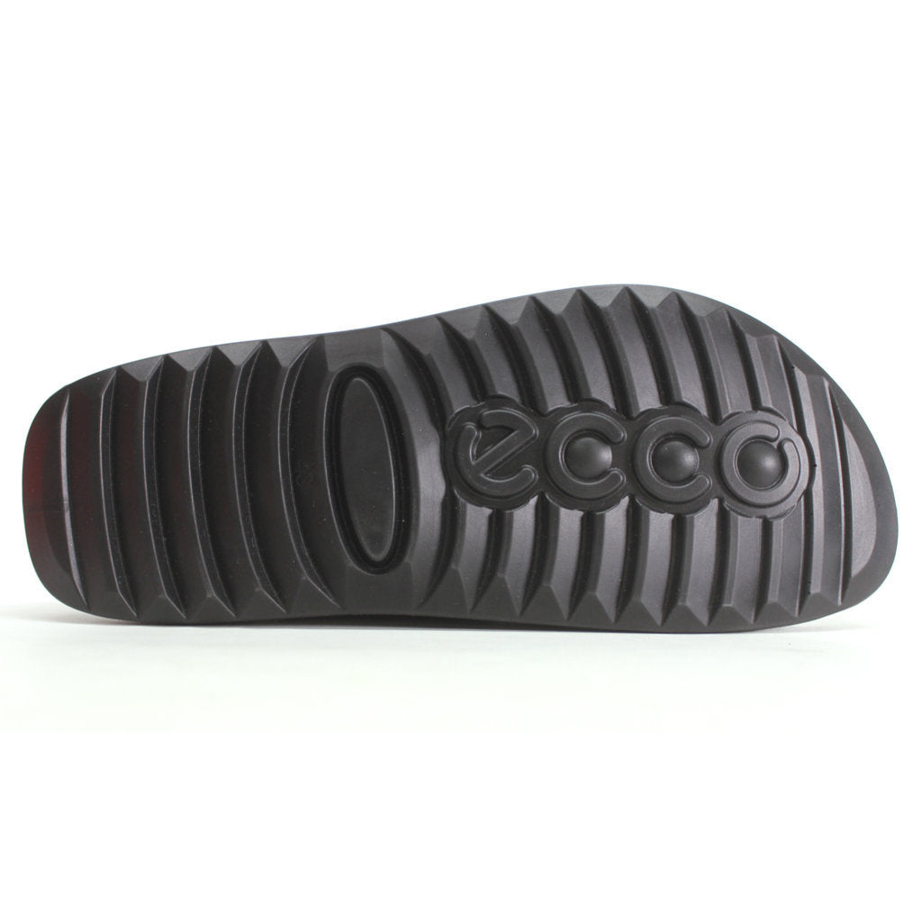 Ecco Cozmo Leather Mens Sandals#color_black