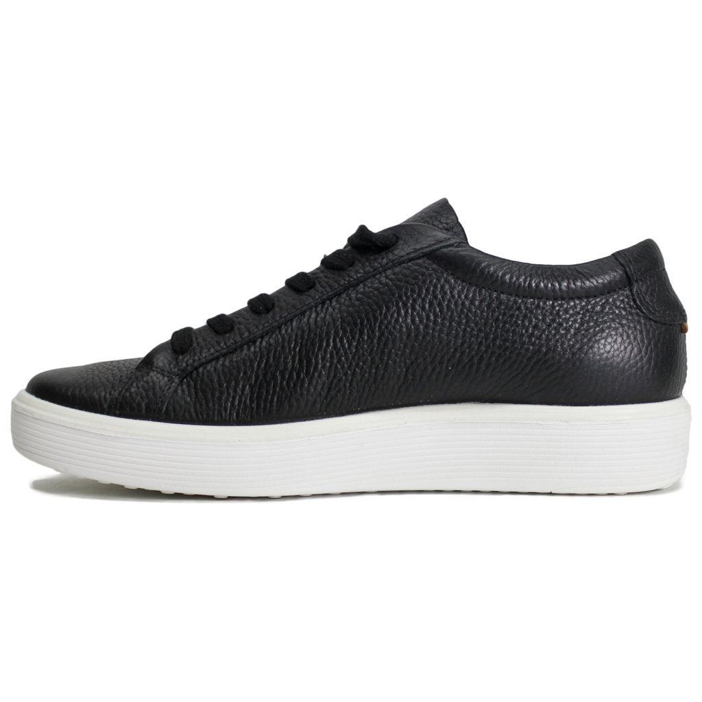 Ecco Soft 60 Leather Womens Shoes#color_black