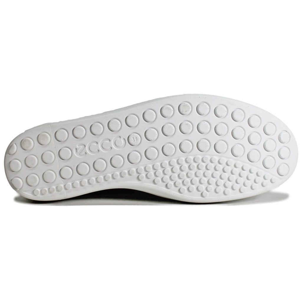 Ecco Soft 60 Leather Womens Shoes#color_white