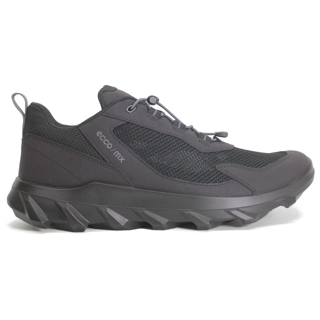 Ecco MX 820264 Textile Synthetic Mens Trainers#color_black