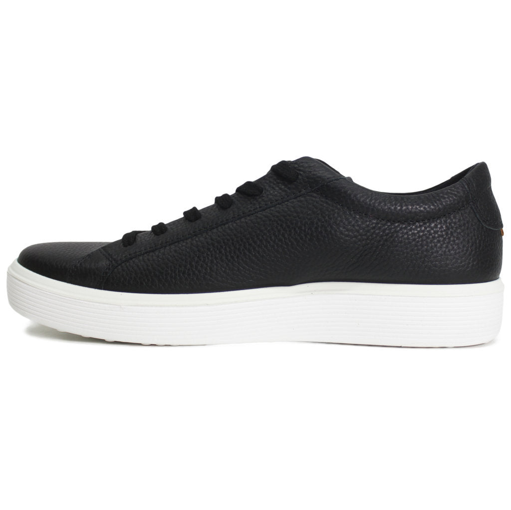 Ecco Soft 60 Leather Mens Shoes#color_black