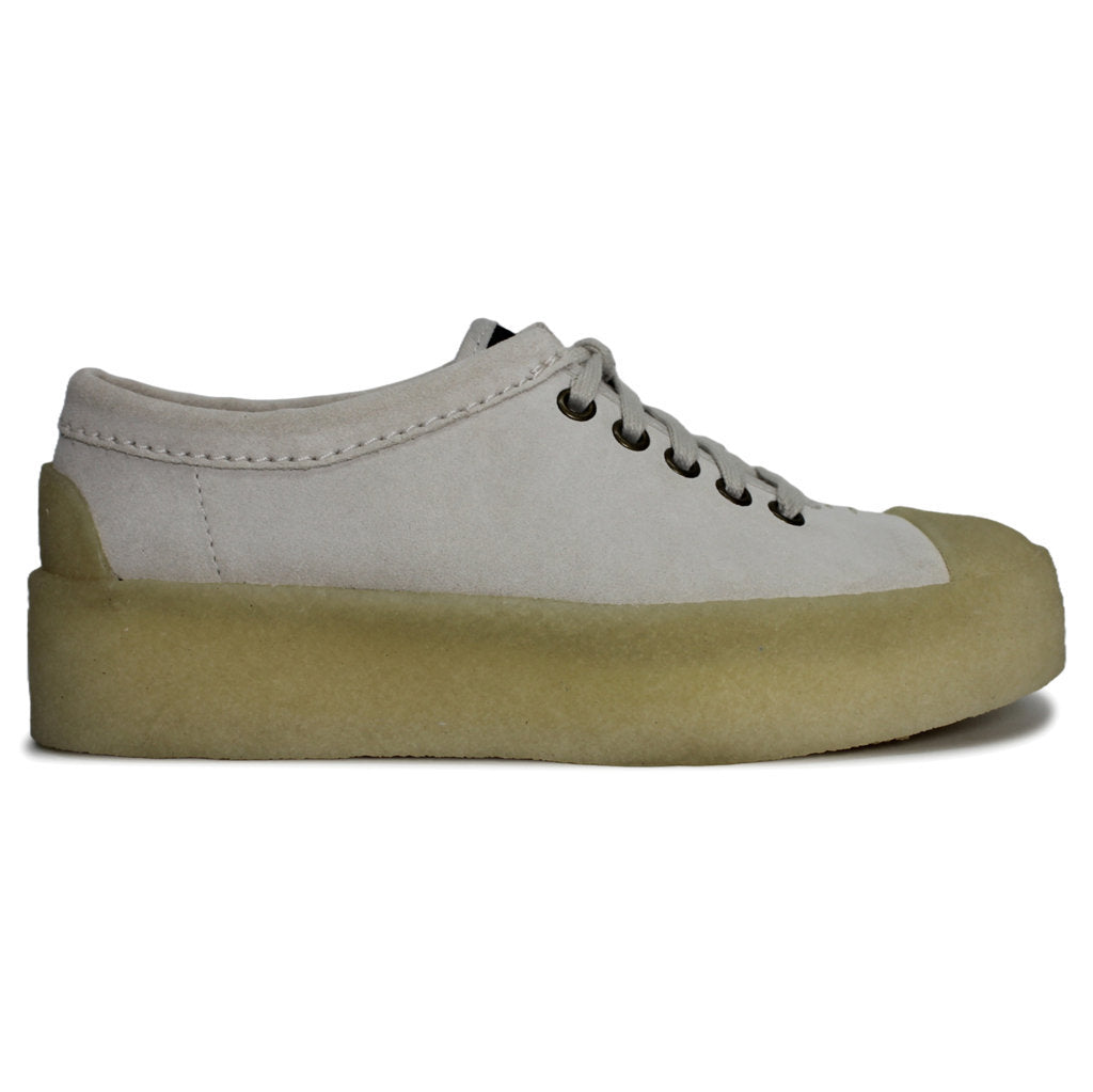 Clarks Originals Tor Hoop Suede Womens Shoes#color_off white