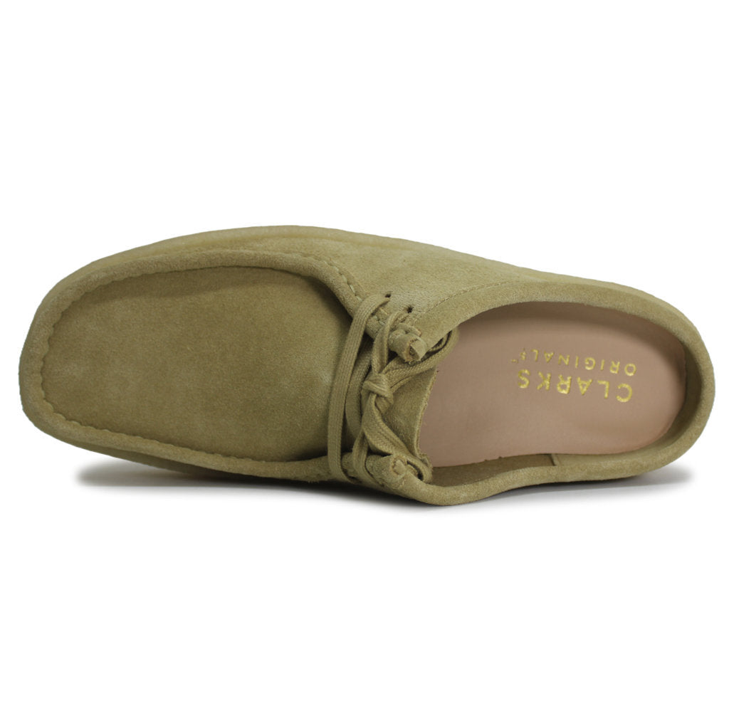 Clarks Originals Wallabee Cup Lo Suede Mens Shoes#color_maple