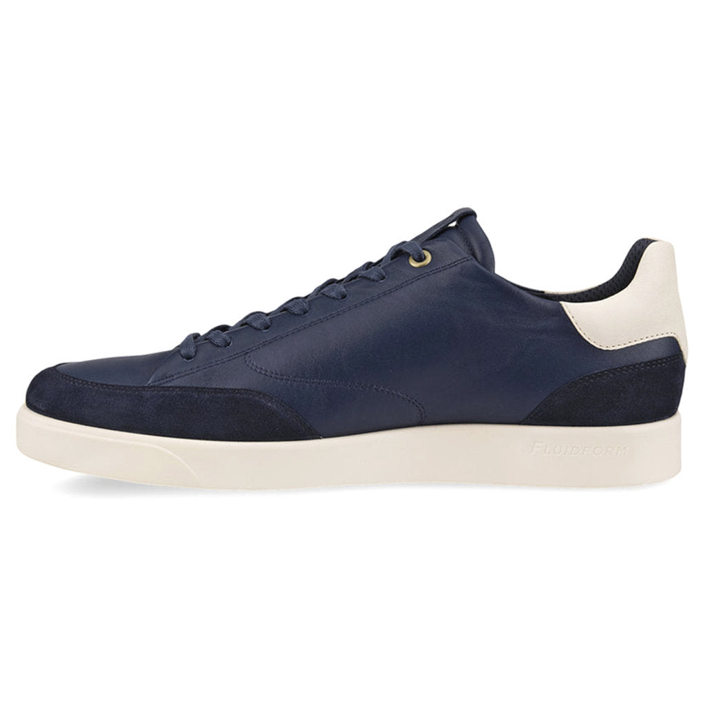 Ecco Street Lite 521394 Nubuck Leather Mens Trainers#color_night sky marine limestone