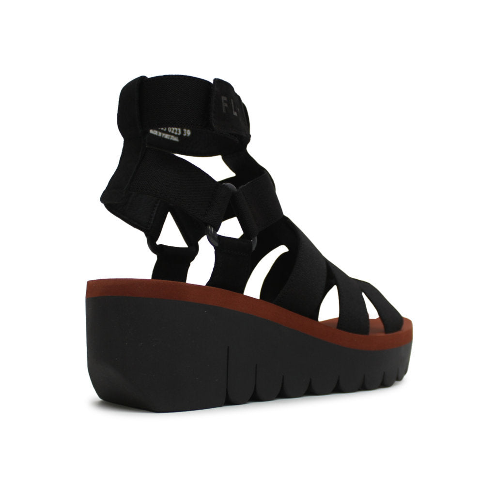 Fly London YUFI032FLY Cupido leather Womens Sandals#color_black black brick