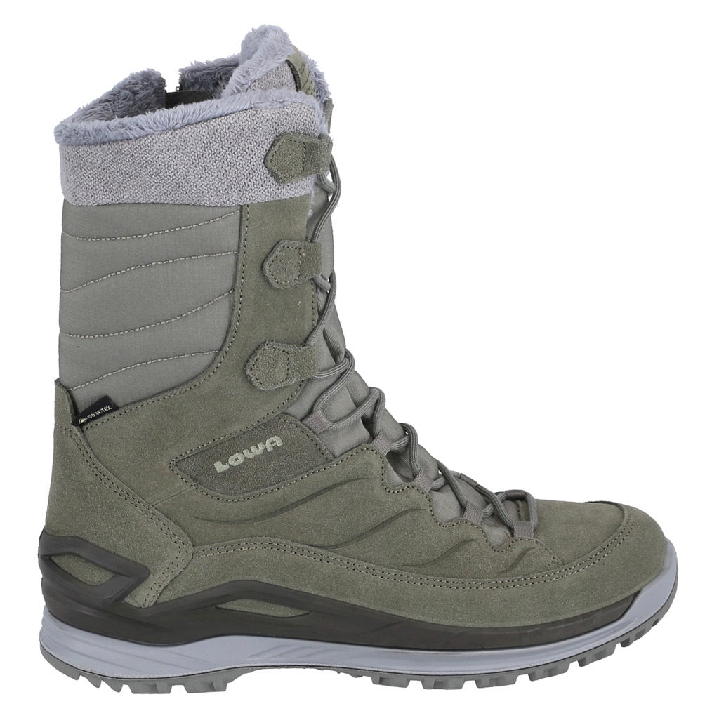 Lowa Barina Evo GTX Suede Womens Boots#color_seaweed moss