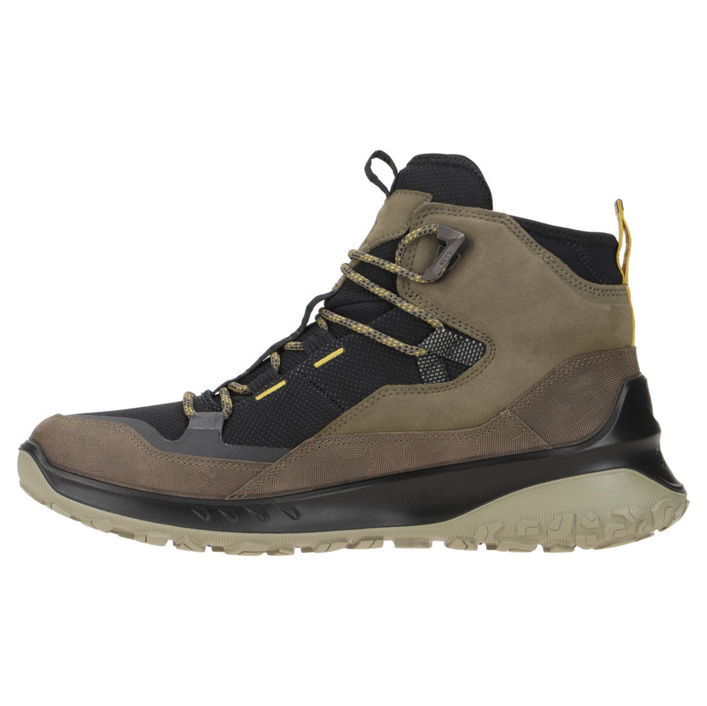 Ecco ULT-TRN Nubuck Textile Mens Boots#color_tarmac tarmac black