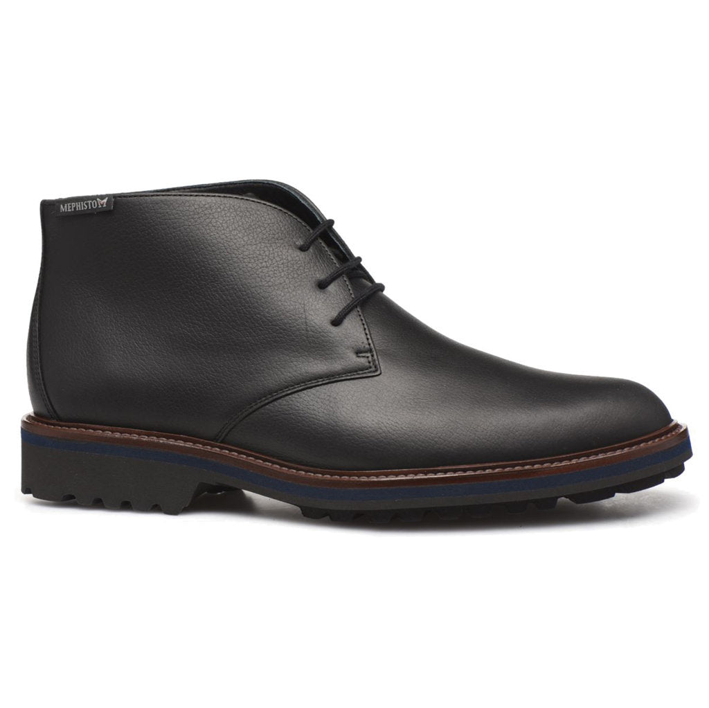 Mephisto Berto Full Grain Leather Mens Boots#color_black