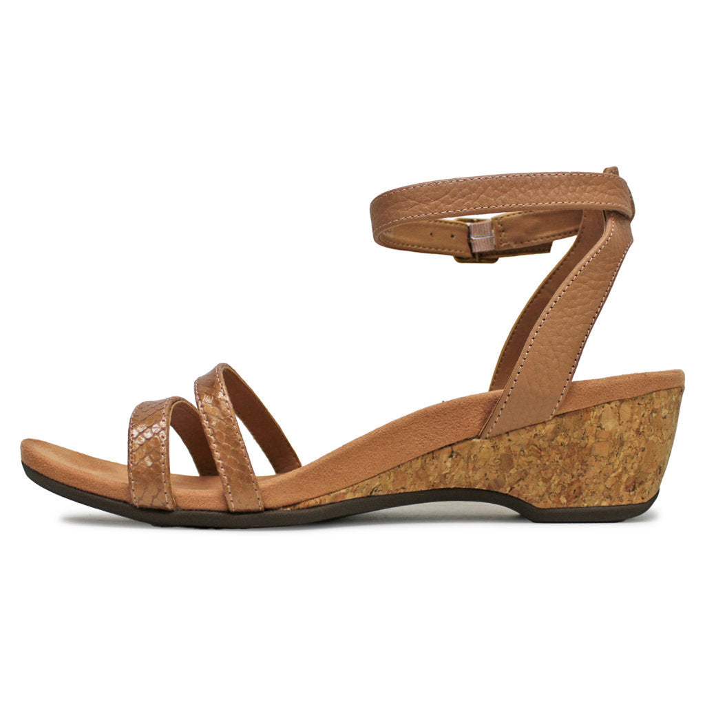 Vionic Orlanda Leather Womens Sandals#color_macaroon