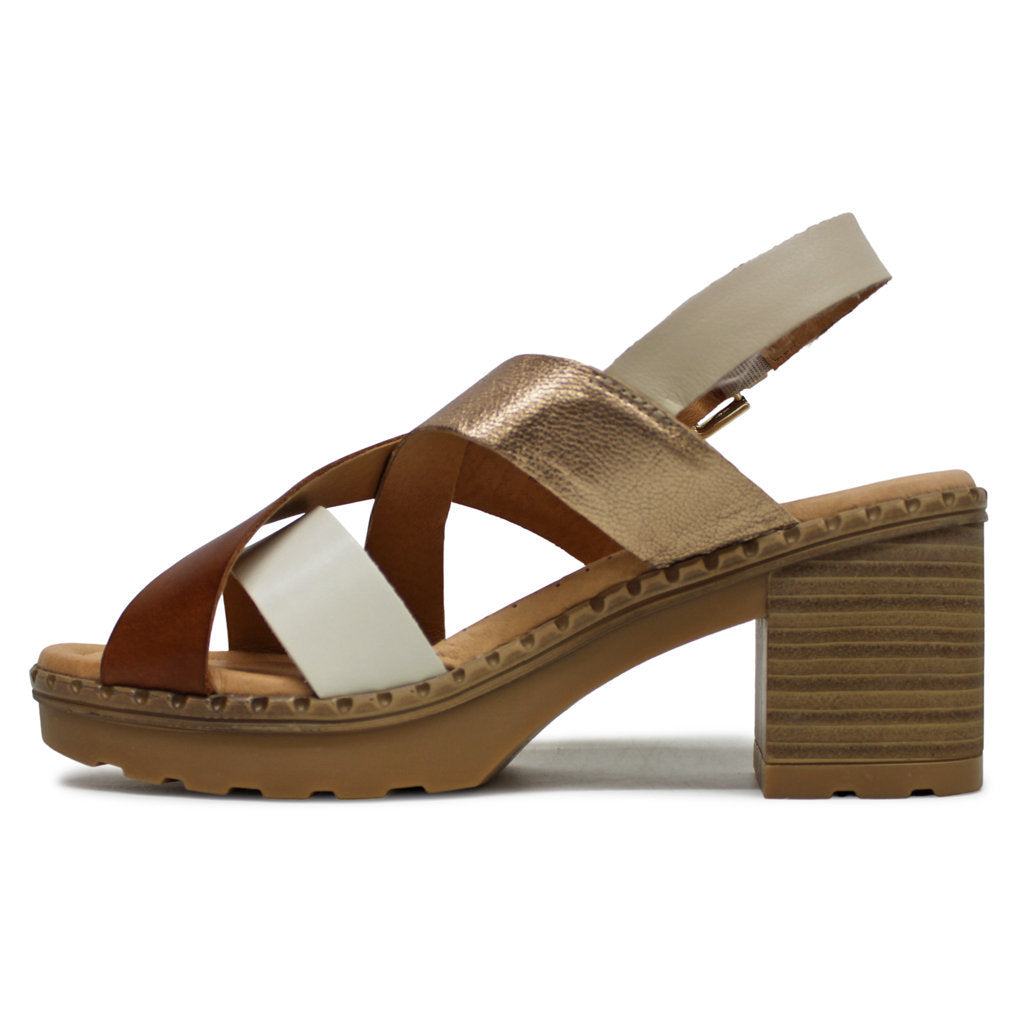 Pikolinos Canarias W8W-1510 Leather Women's Sandals#color_nata