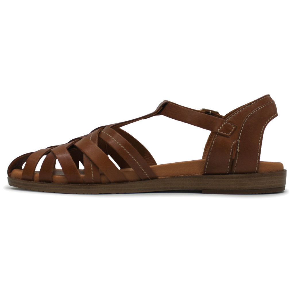 Pikolinos Formentera W8Q-0803 Leather Womens Sandals#color_brandy