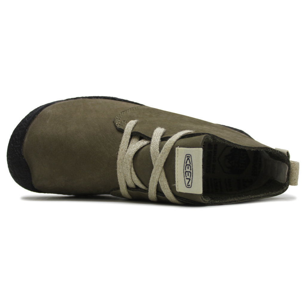 Keen Mosey Chukka Leather Mens Boots#color_dark olive black